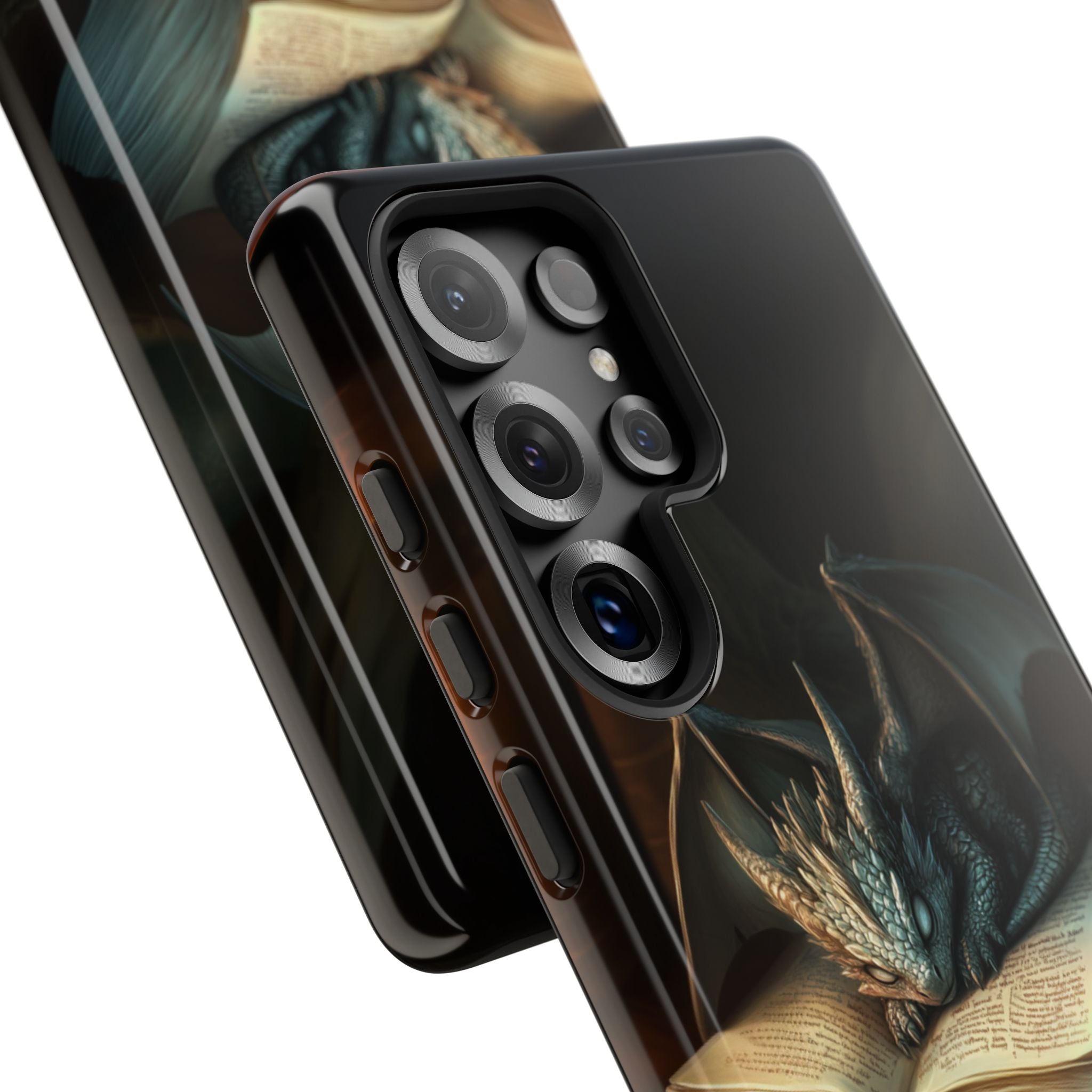 Book Dragon Samsung Phone Case