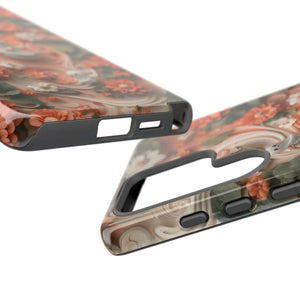 Ghosts and Flowers Cute Samsung Phone Case