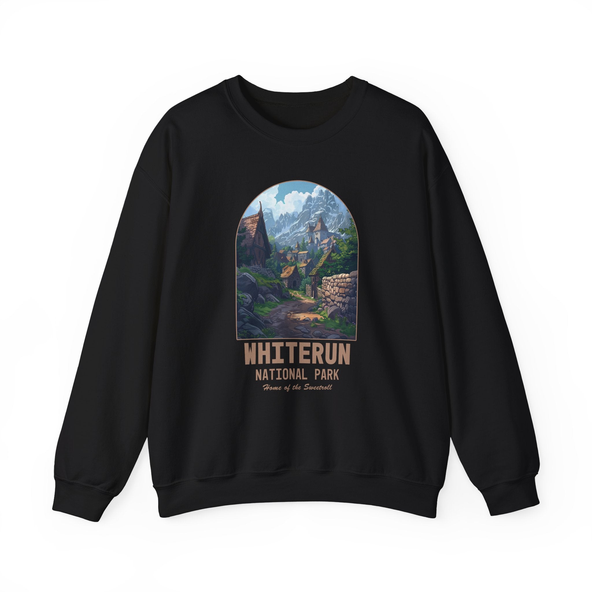 Whiterun National Park Crewneck Sweatshirt, Gamer Sweatshirt, Gift for Gamers