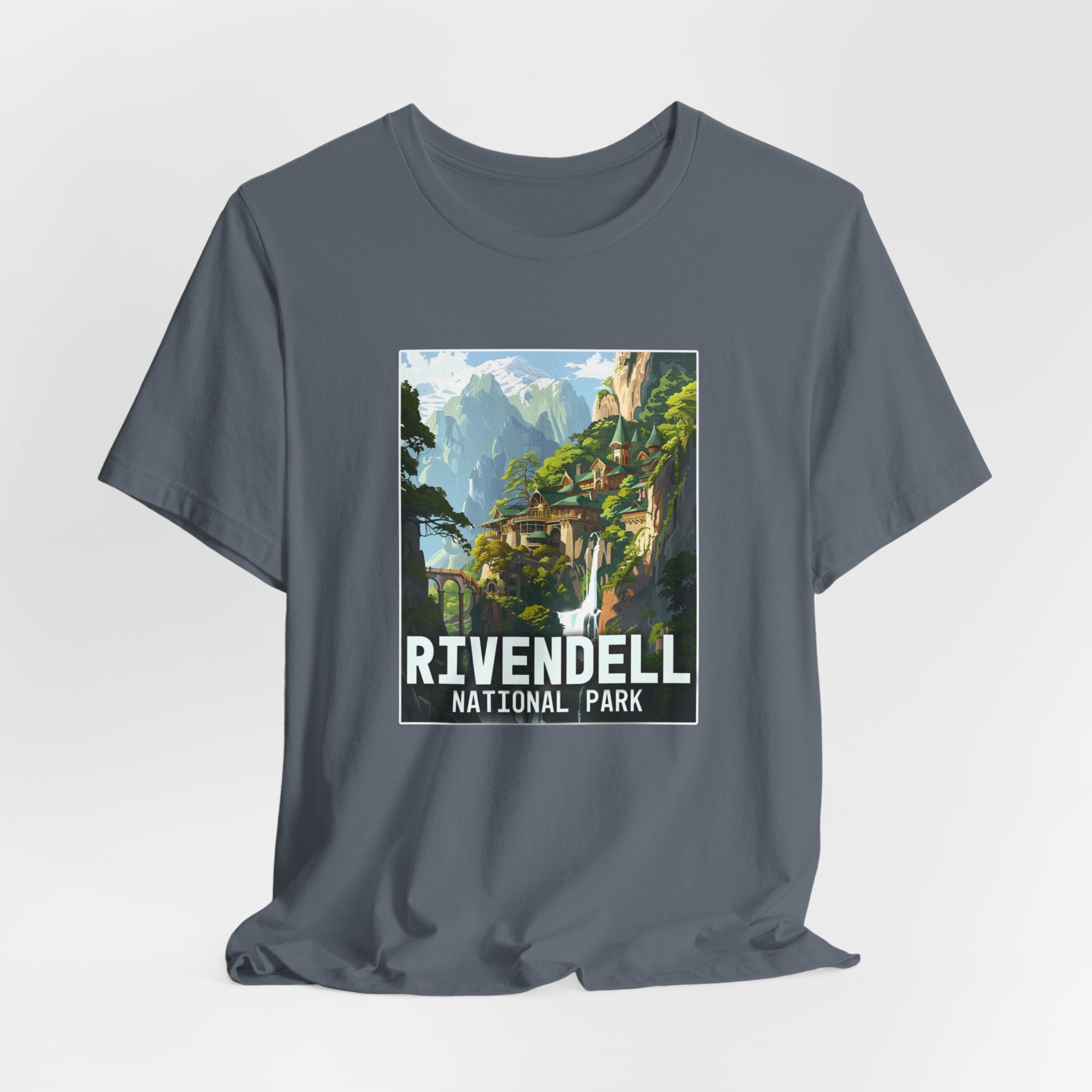 Rivendell National Park T-Shirt, Nerdy Gift, Fantasy Shirt, Nerdy T-Shirt