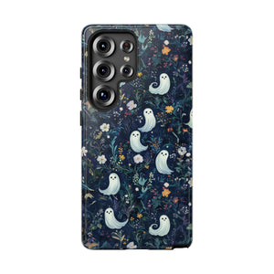 Ghosts and Flowers Cute Samsung Phone Case