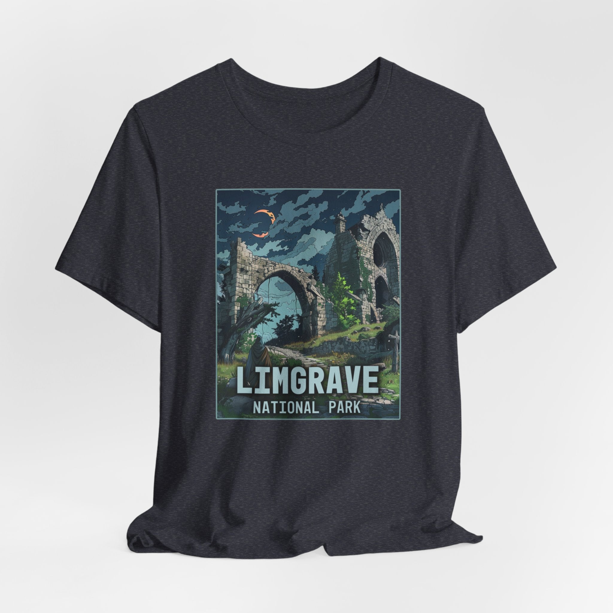 Limgrave National Park T-Shirt, Nerdy Gift, Fantasy Shirt, Nerdy T-Shirt