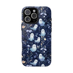 Load image into Gallery viewer, Ghosts &amp; Flowers Cute iPhone Case
