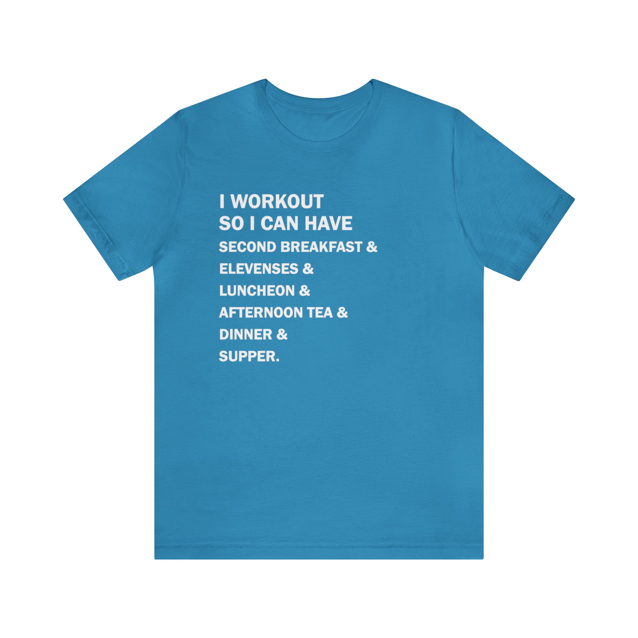 I Work Out So I Can Have T-Shirt | Gift for Nerds, Nerdy Shirt, Nerdy Gifts