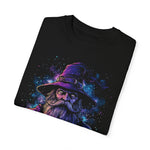 Load image into Gallery viewer, Cosmic Wizard T-Shirt, Comfort Colors, Nerdy Shirt, Fantasy T-Shirt
