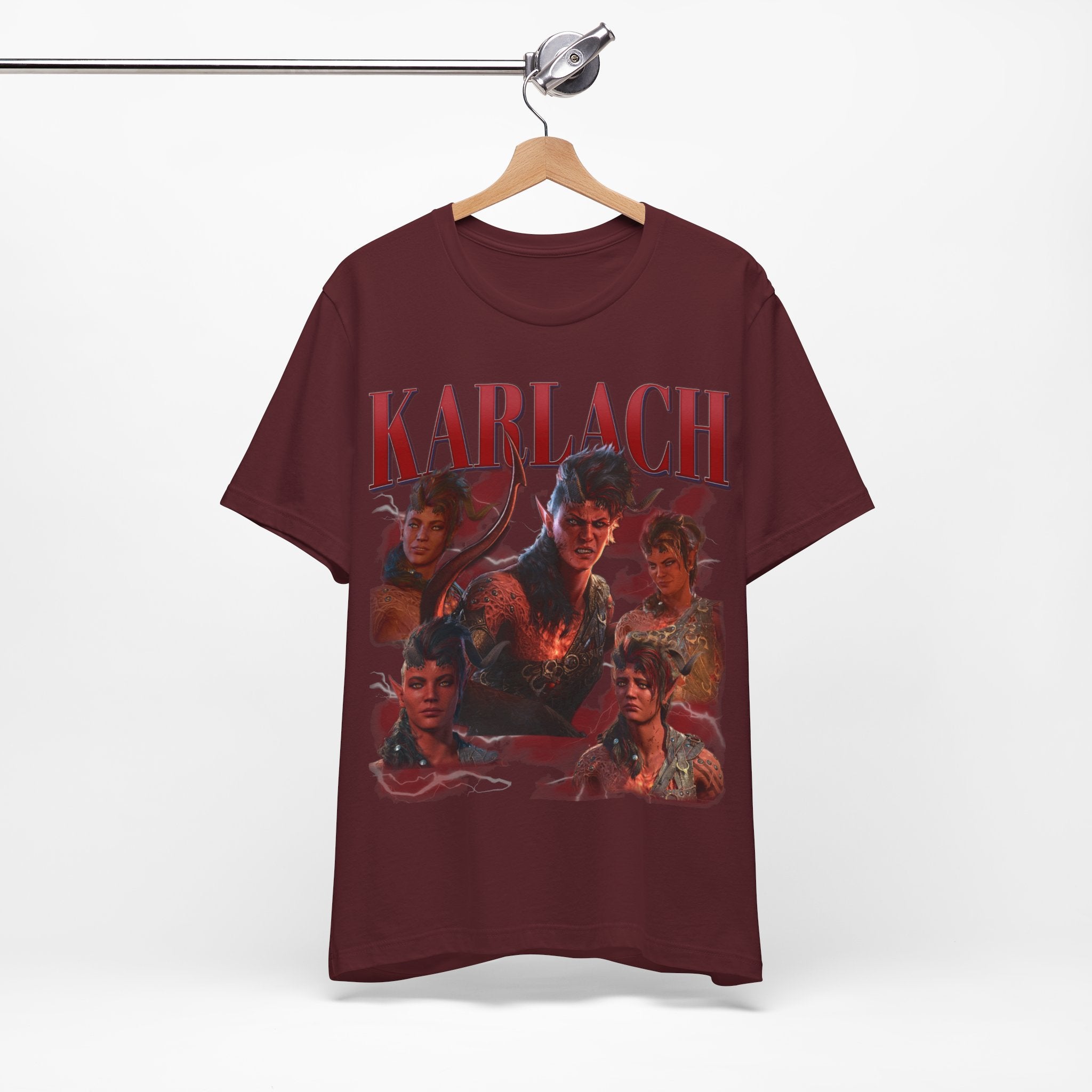 Karlach T-Shirt | Gift for Gamers, BG3 Gaming Shirt, Nerdy Gift, RPG Gamer T-Shirt