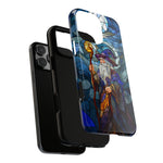 Load image into Gallery viewer, Stained Glass Effect iPhone Tough Case, Wizard Phone Case
