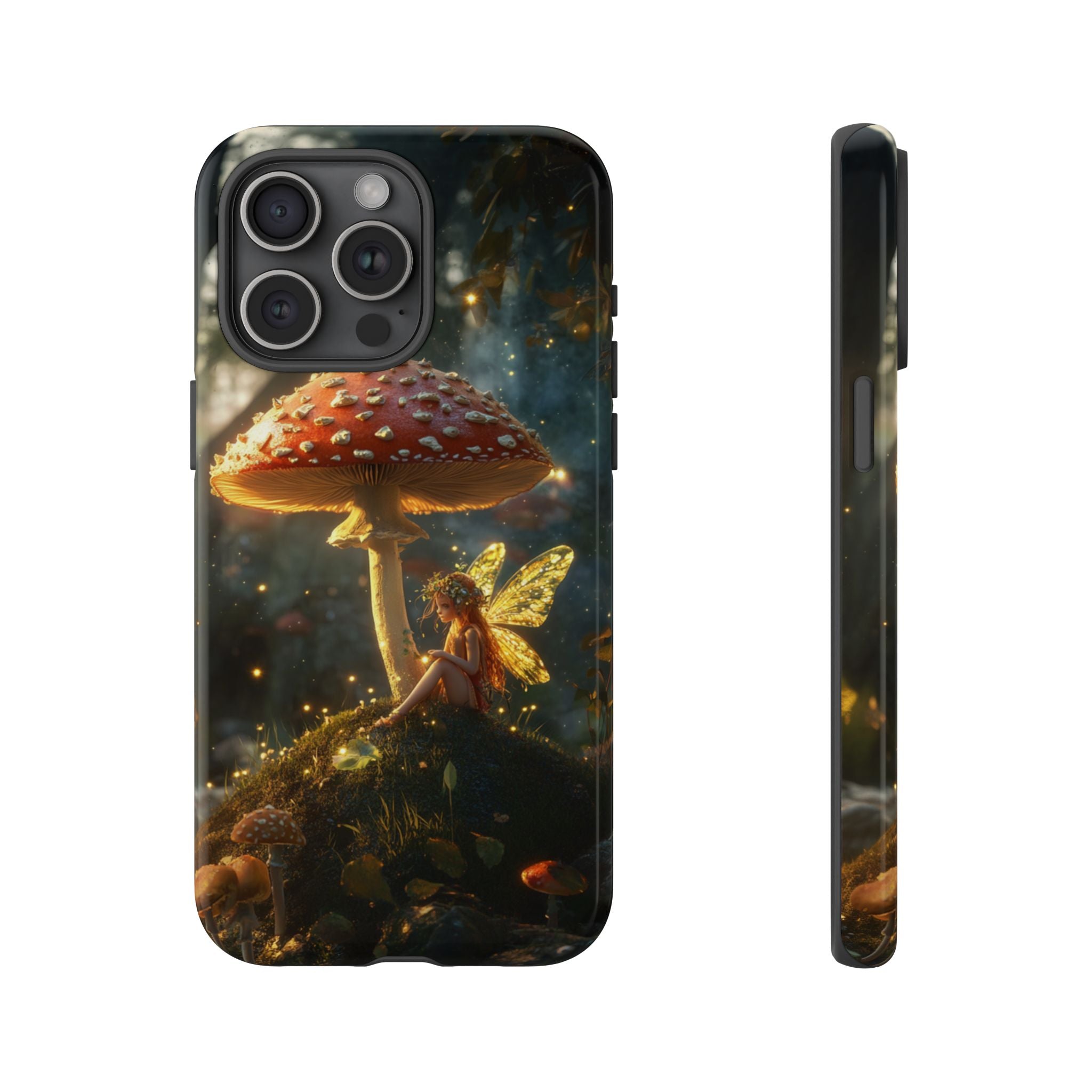 Mushroom Fairy iPhone Tough Case, Fantasy Phone Case