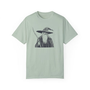 Wandering Wizard Tee - Comfort Colors 1717, Wizard T-Shirt, Nerdy Shirt