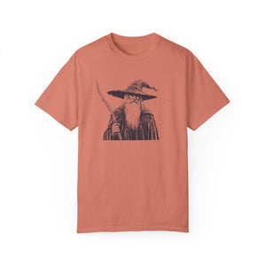 Wandering Wizard Tee - Comfort Colors 1717, Wizard T-Shirt, Nerdy Shirt