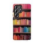 Load image into Gallery viewer, Colorful Bookshelf Samsung Phone Case
