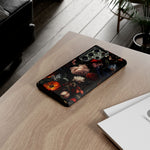 Load image into Gallery viewer, Dark Floral Samsung Phone Case
