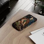Load image into Gallery viewer, Stained Glass Effect iPhone Tough Case, Dragon Mother Phone Case
