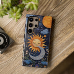 Load image into Gallery viewer, Sun and Moon Samsung Phone Case
