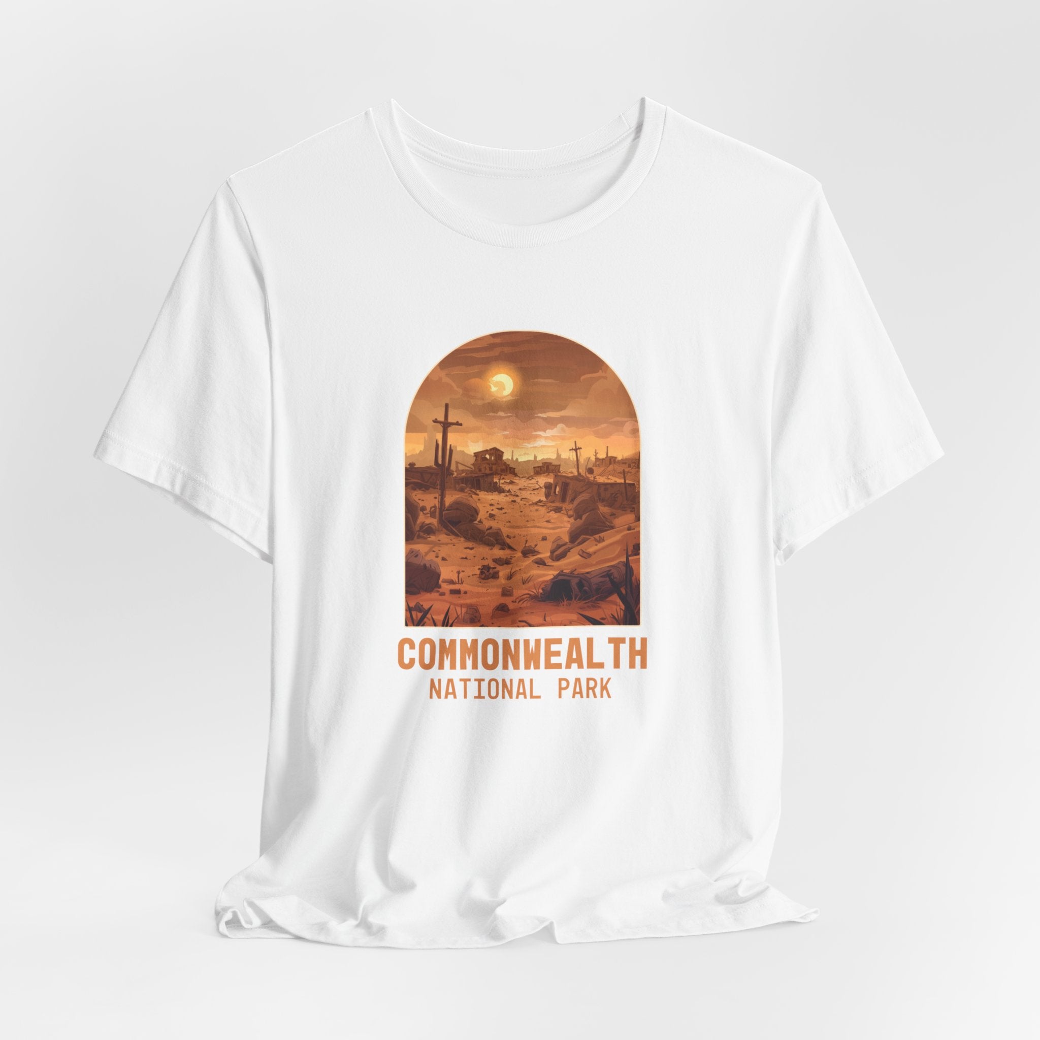 Commonwealth National Park T-Shirt, Gift for Gamers, Gaming Shirt, Nerdy T-Shirt, RPG Gamer T-Shirt