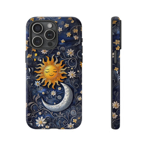 Sun and Moon iPhone Case