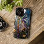 Load image into Gallery viewer, Stained Glass Effect iPhone Tough Case, Wizard Phone Case
