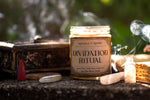 Load image into Gallery viewer, Divination Ritual Candle – Spiced Chai, Vanilla Bean &amp; Black Tea Scented
