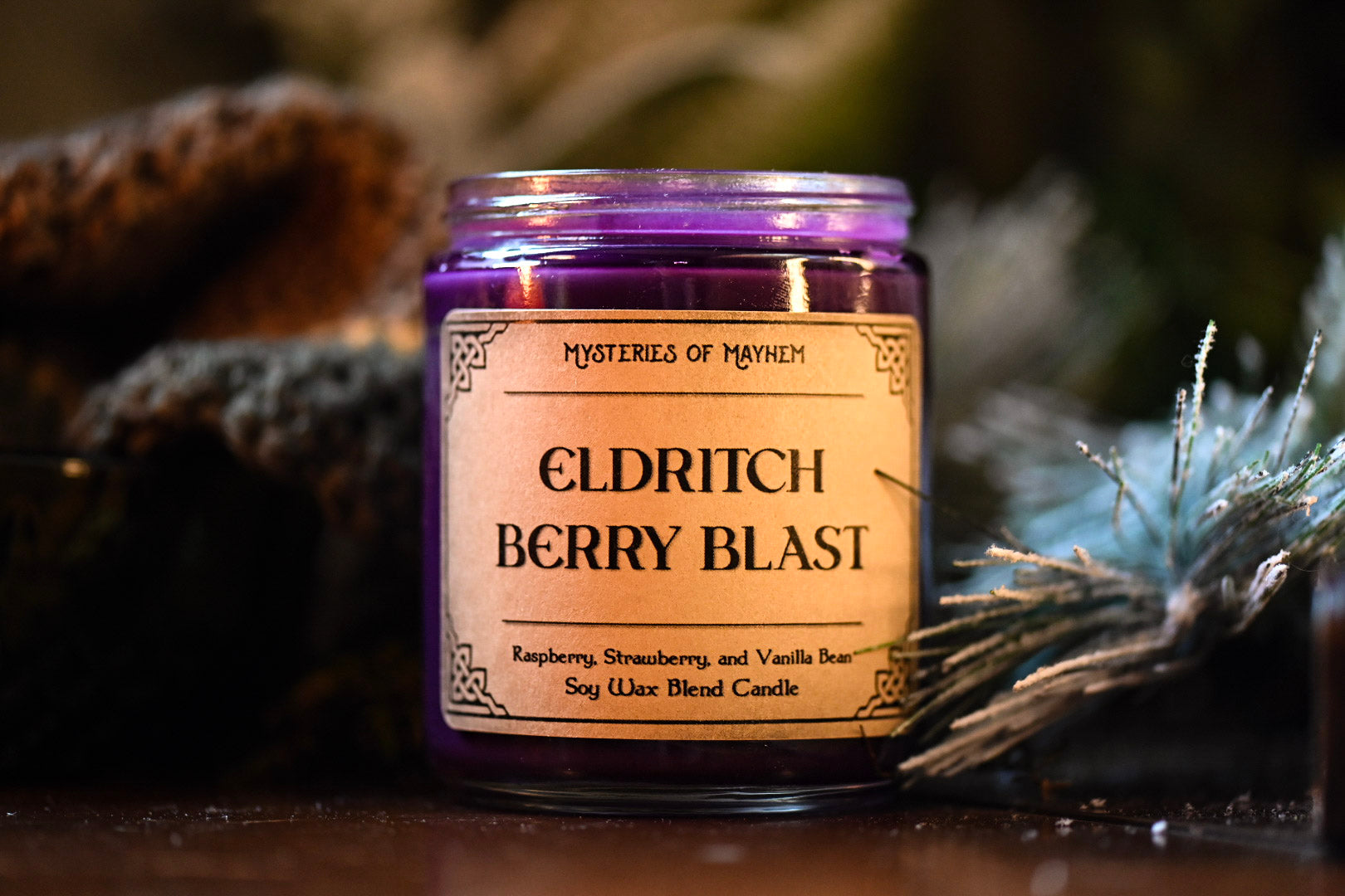 Eldritch Berry Blast - Raspberry, Strawberry, and Vanilla Bean Scented