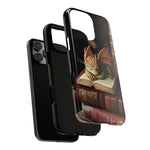 Load image into Gallery viewer, Baby Book Dragon iPhone Tough Case, Fantasy Phone Case, Bookish Phone Case
