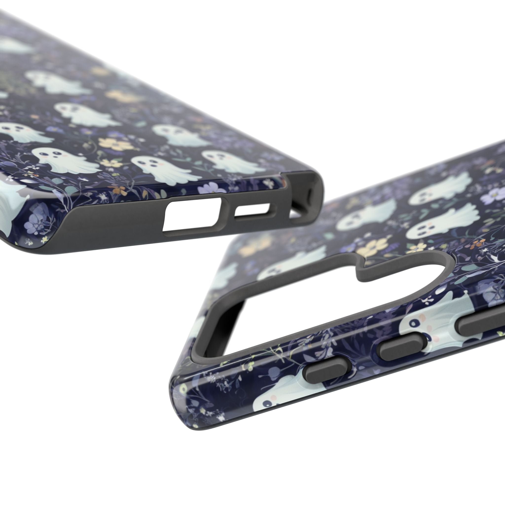 Ghosts and Flowers Cute Samsung Phone Case