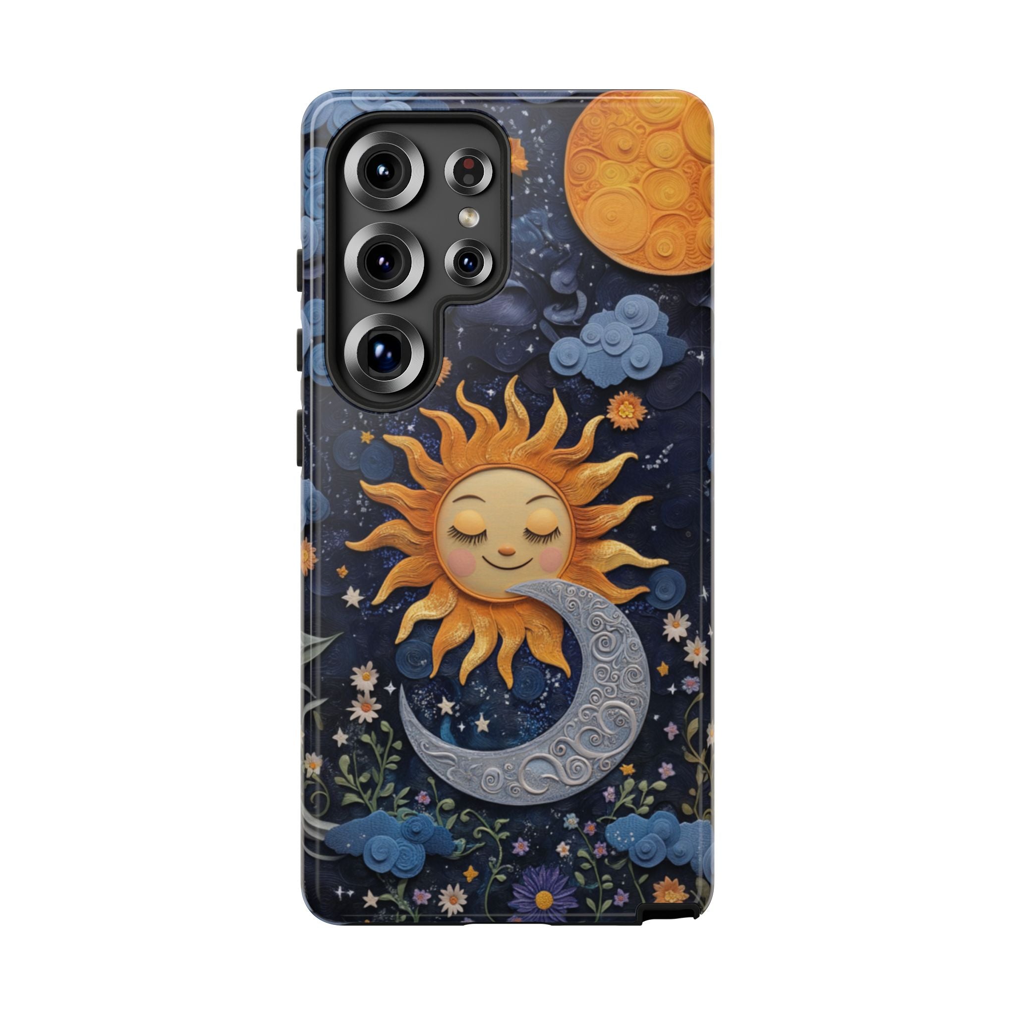Sun and Moon Samsung Phone Case
