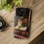 Load image into Gallery viewer, Baby Book Dragon iPhone Tough Case, Fantasy Phone Case, Bookish Phone Case
