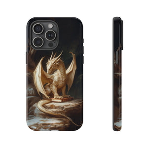 Book Dragon iPhone Tough Case, Fantasy Phone Case, Bookish Phone Case