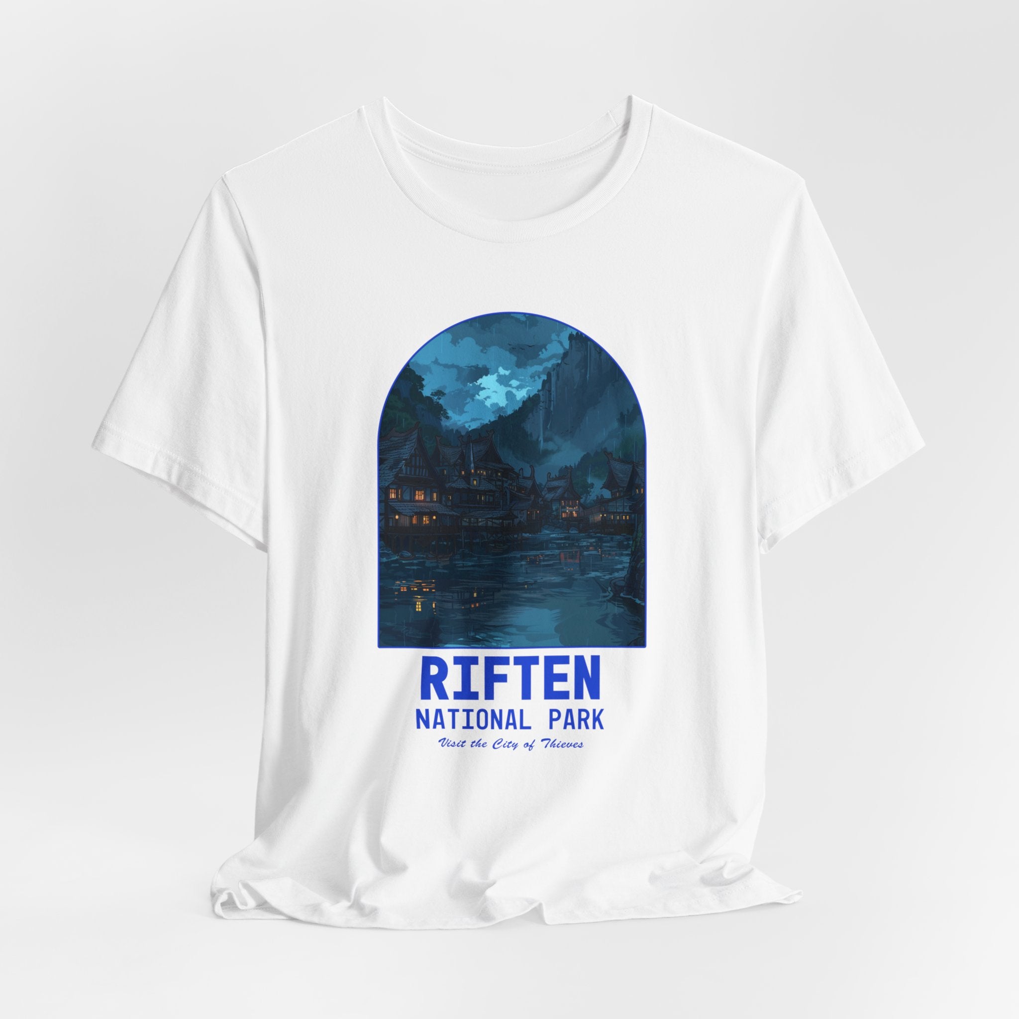 Riften National Park T-Shirt, Gift for Gamers, Gaming Shirt, Nerdy T-Shirt, Gamer T-Shirt