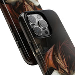 Load image into Gallery viewer, Book Dragon iPhone Tough Case, Fantasy Phone Case, Bookish Phone Case
