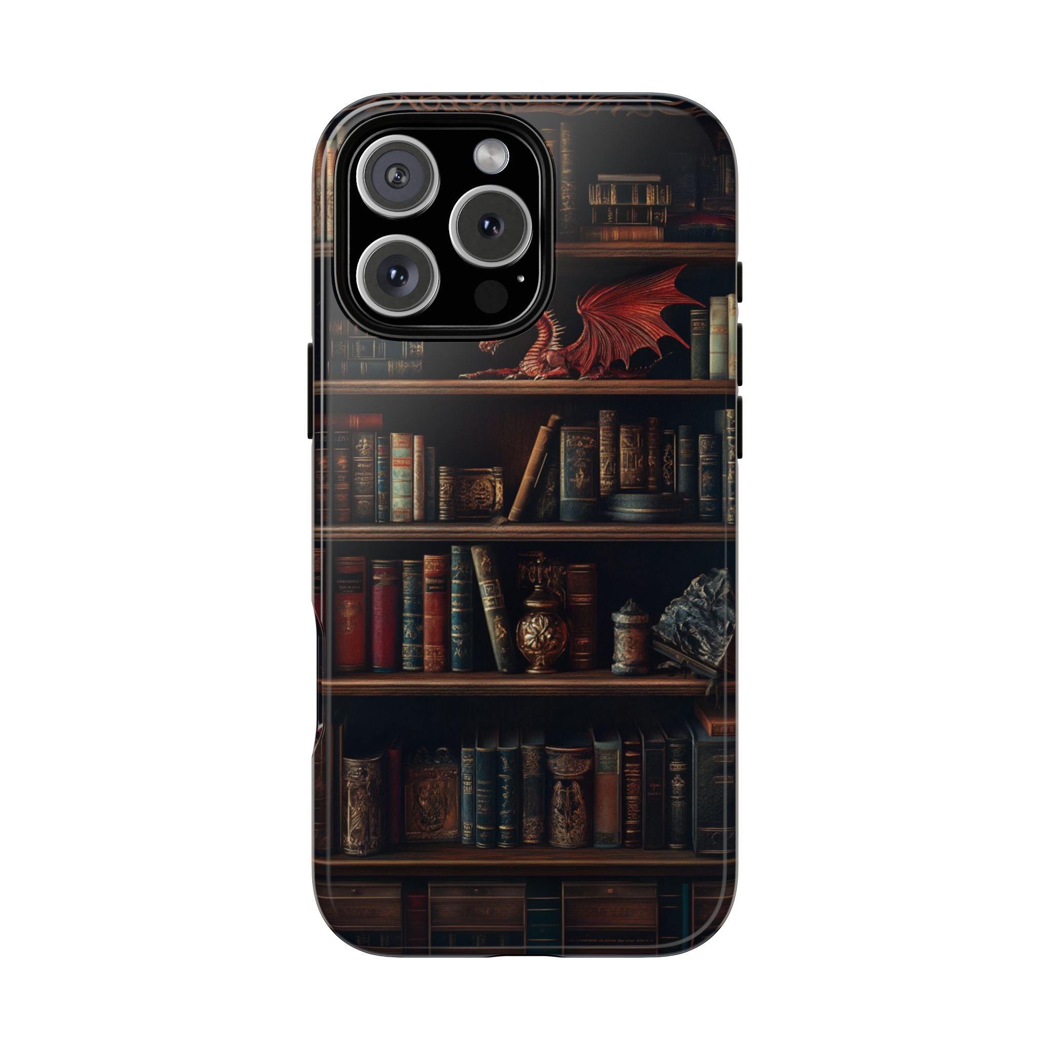 Bookshelf iPhone Tough Case, Fantasy Phone Case, Bookish Phone Case