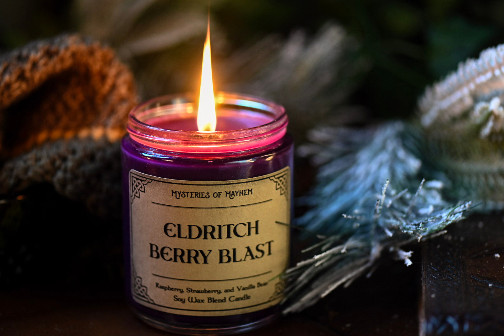 Eldritch Berry Blast - Raspberry, Strawberry, and Vanilla Bean Scented