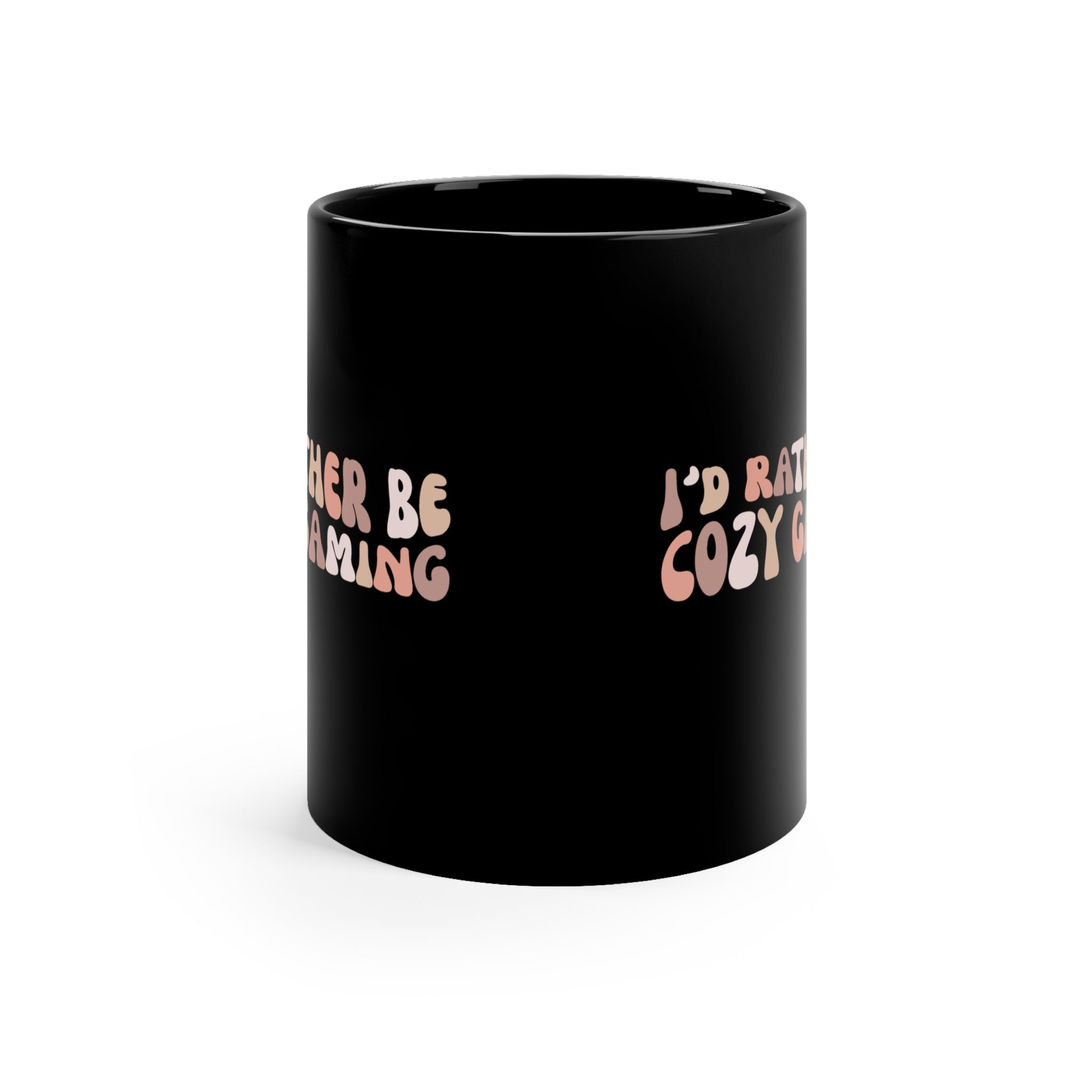 I'd Rather Be Cozy Gaming Coffee Mug  - Gift for Gamers