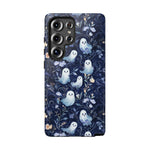 Load image into Gallery viewer, Ghosts and Flowers Cute Samsung Phone Case
