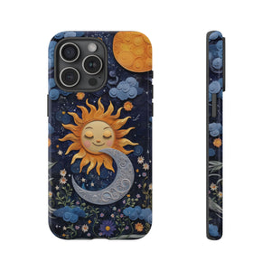 Sun and Moon iPhone Case
