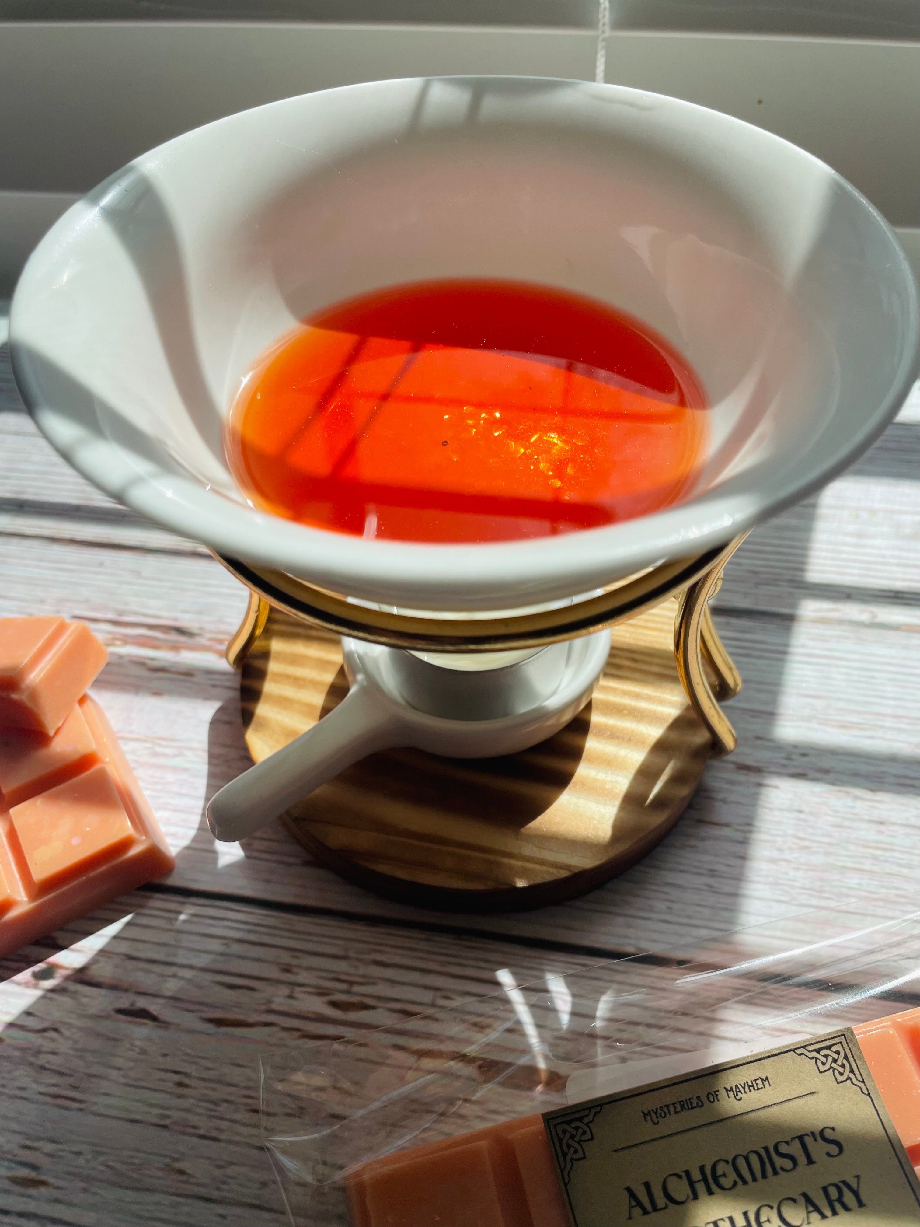 Alchemist’s Apothecary Wax Snap Bar - Mulled Citrus, Dried Herbs, and Brewing Potions Scented