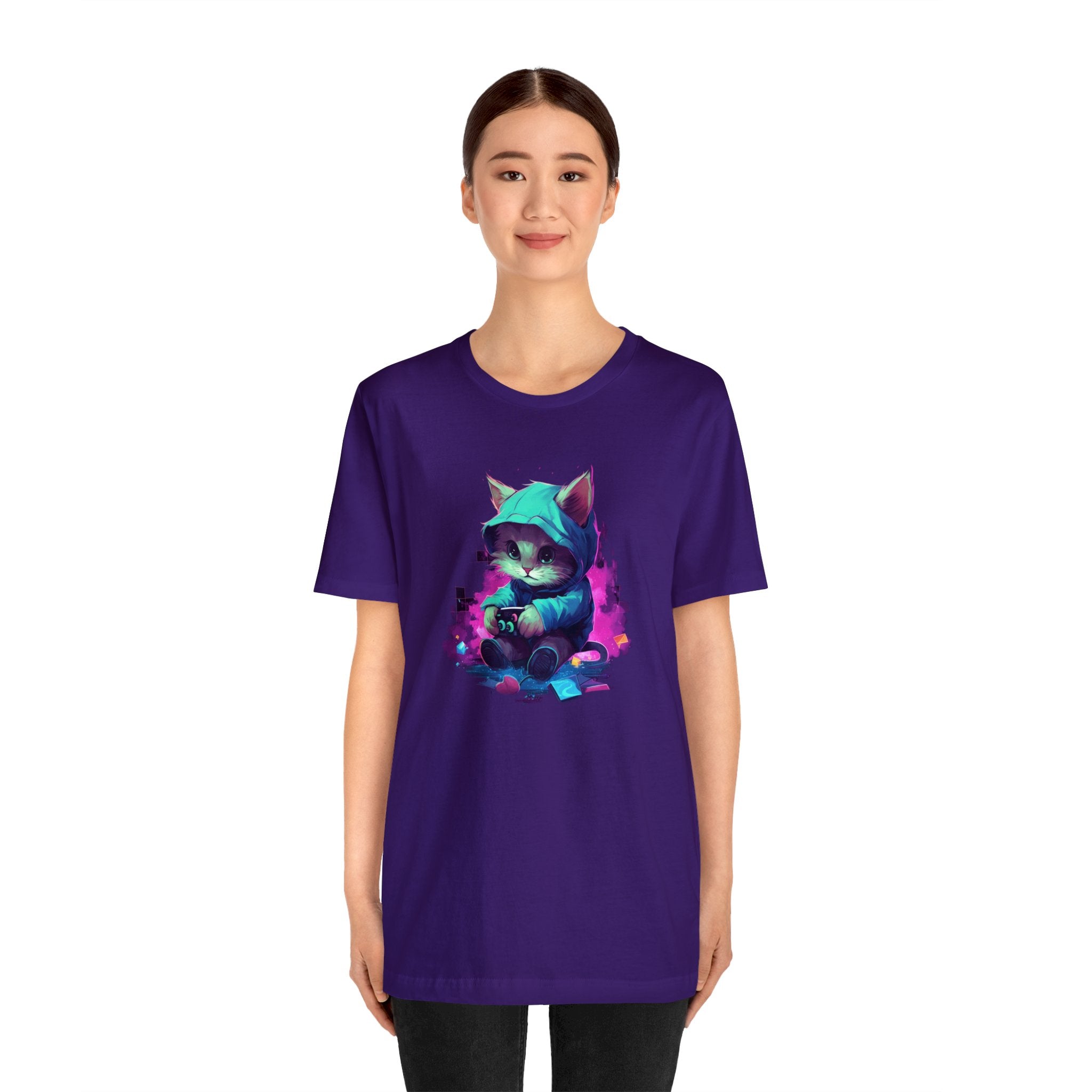 Gamer Kitty T-Shirt | Gift for Gamers, Gamer Shirt, Nerdy Gifts, Gift for Dad