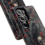 Load image into Gallery viewer, Gothic Raven &amp; Skull Samsung Phone Case
