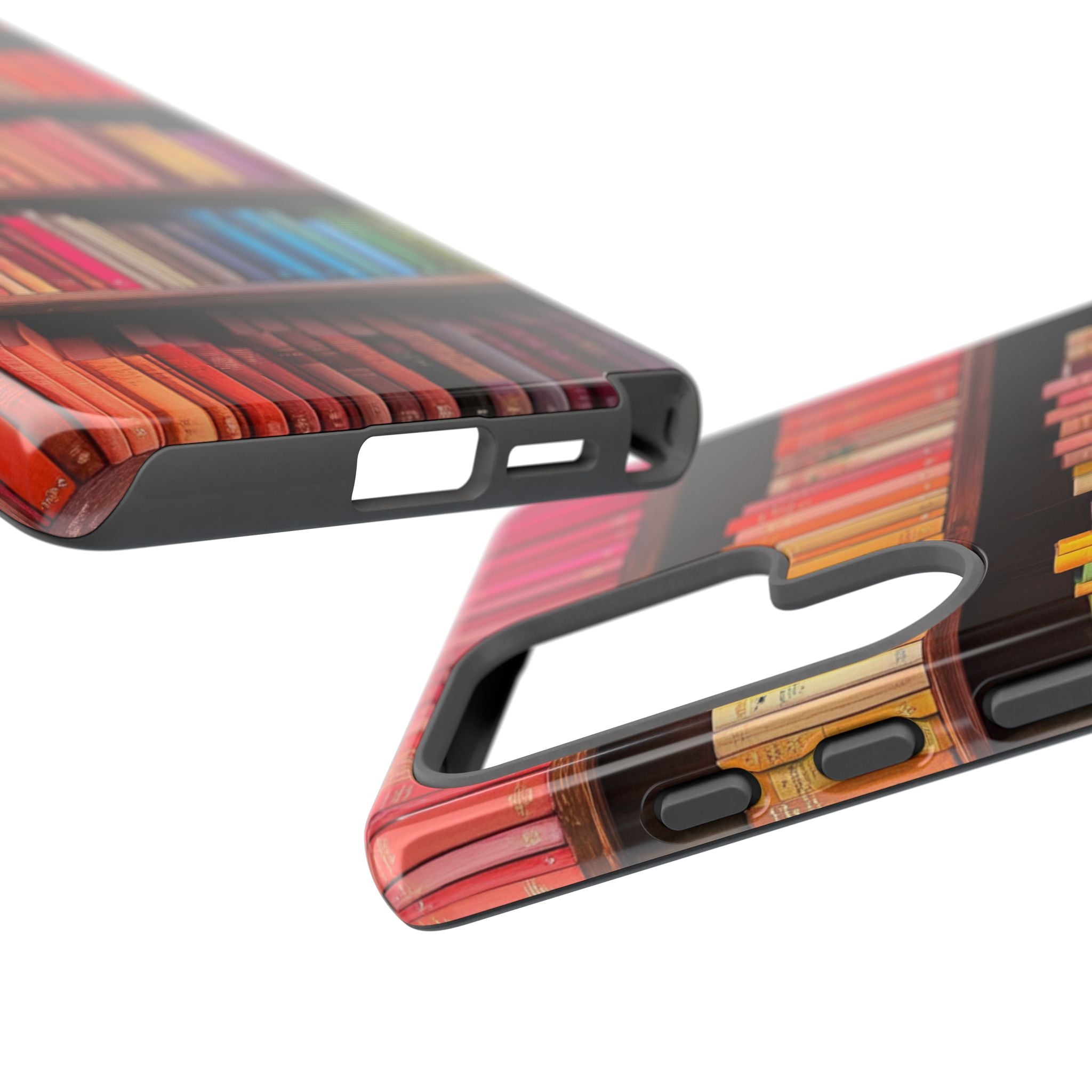 Colorful Bookshelf Samsung Phone Case
