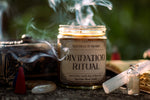 Load image into Gallery viewer, Divination Ritual Candle – Spiced Chai, Vanilla Bean &amp; Black Tea Scented
