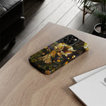 Load image into Gallery viewer, Stained Glass Effect iPhone Tough Case, Fantasy Phone Case, Fairy Phone Case
