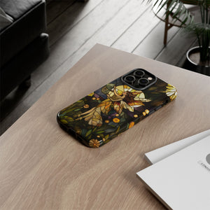 Stained Glass Effect iPhone Tough Case, Fantasy Phone Case, Fairy Phone Case