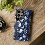 Load image into Gallery viewer, Ghosts and Flowers Cute Samsung Phone Case

