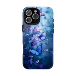 Load image into Gallery viewer, Butterflies iPhon Tough Case, Fantasy Butterfly Phone Case
