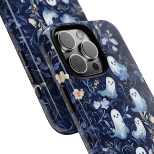 Ghosts & Flowers Cute iPhone Case