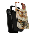 Load image into Gallery viewer, Moths iPhone Tough Case, Moth Phone Case
