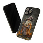 Load image into Gallery viewer, Wizard Embroidered Effect iPhone Case
