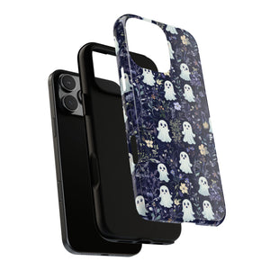 Ghosts & Flowers Cute iPhone Case