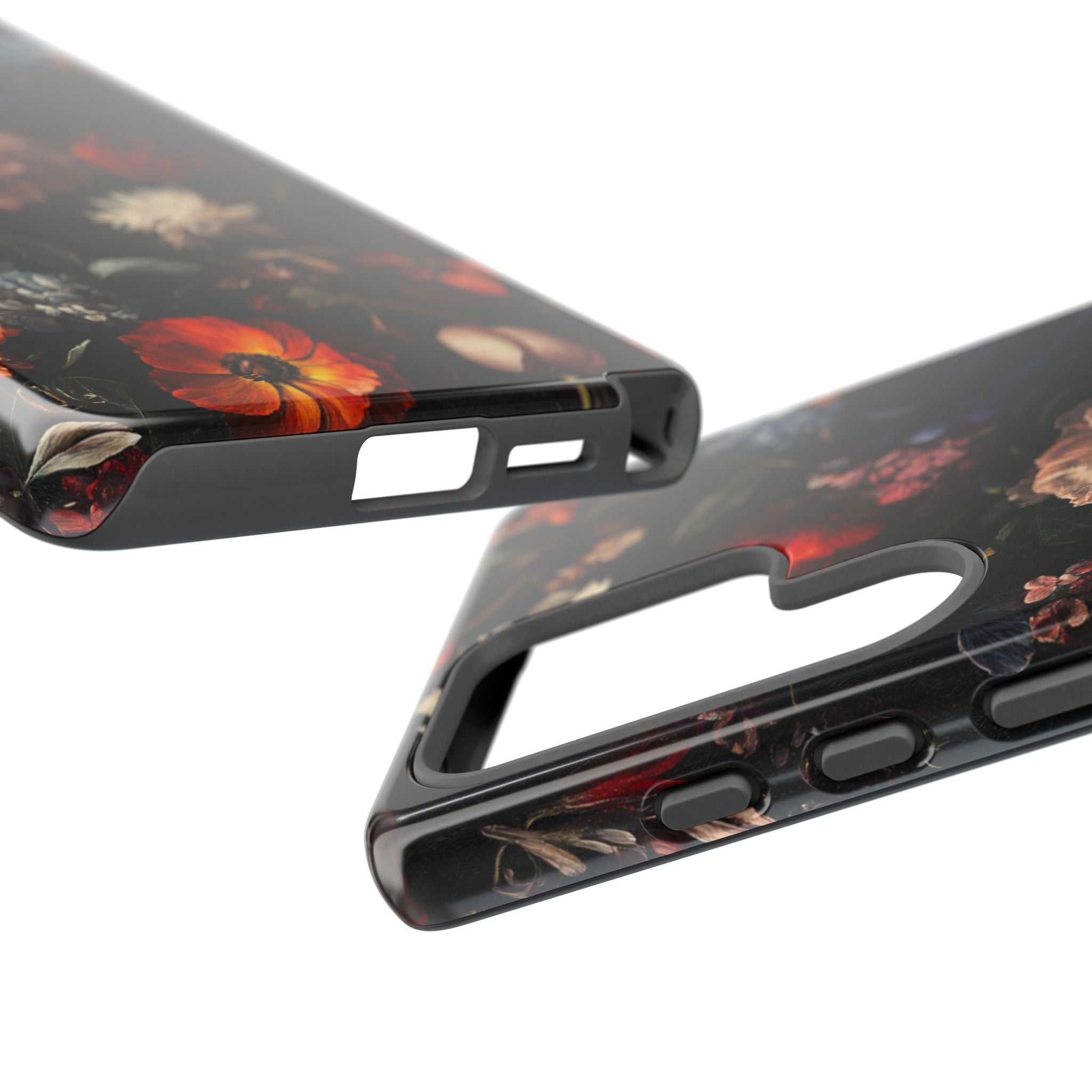 Dark Floral Samsung Phone Case