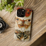 Load image into Gallery viewer, Moths iPhone Tough Case, Moth Phone Case
